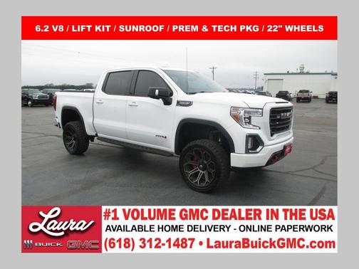 Summit White 2021 GMC Sierra 1500 AT4