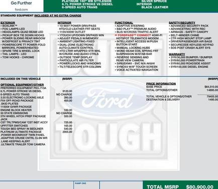 2019 Ford F-350 Platinum