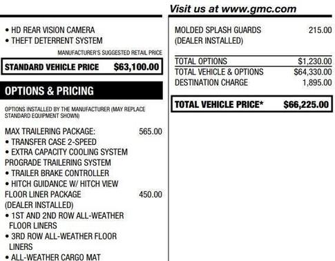 2023 GMC Yukon XL SLE