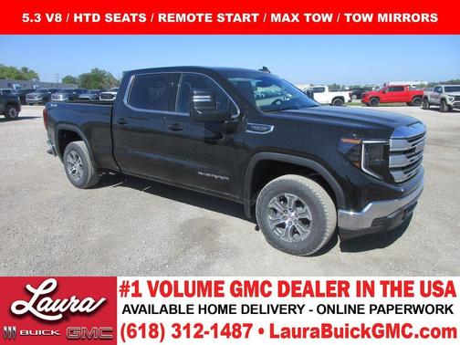 Onyx Black 2026 GMC Sierra 1500 SLE
