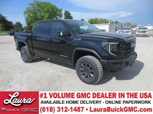 Onyx Black 2026 GMC Sierra 1500 AT4X