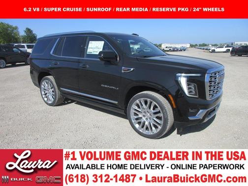 Onyx Black 2026 GMC Yukon Denali