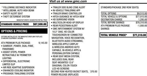 2021 GMC Yukon XL AT4