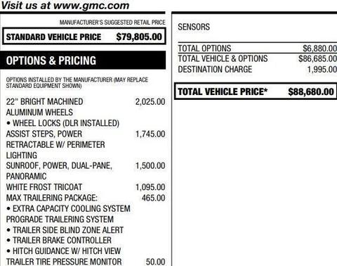2024 GMC Yukon Denali