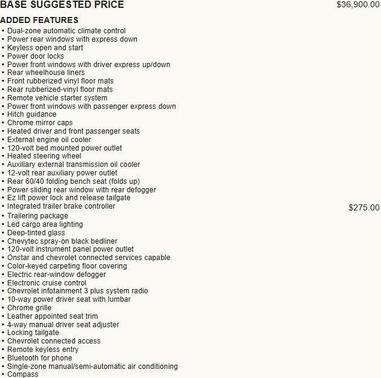 2019 Chevrolet Silverado 1500 LT