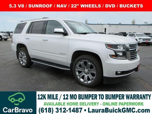 Iridescent Pearl Tricoat 2019 Chevrolet Tahoe Premier