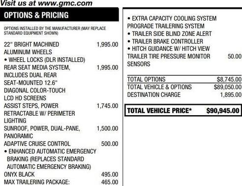 2023 GMC Yukon XL Denali
