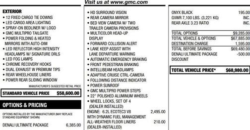 2020 GMC Sierra 1500 Denali