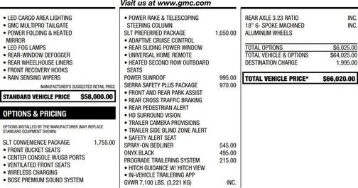 2025 GMC Sierra 1500 SLT