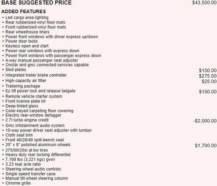 2019 GMC Sierra 1500 SLE