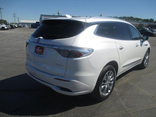 White Frost Tri-Coat 2024 Buick Enclave Avenir