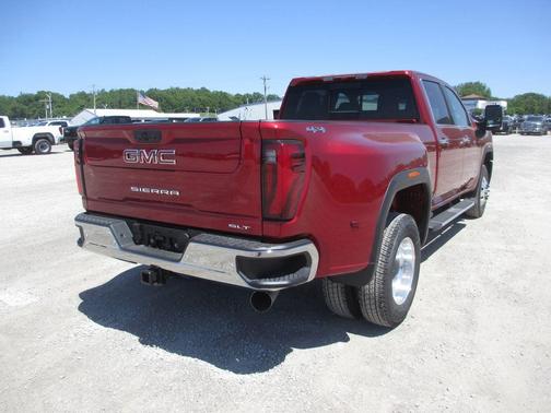Volcanic Red 2026 GMC Sierra 3500 SLT