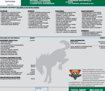 2023 Ford Bronco Wildtrak