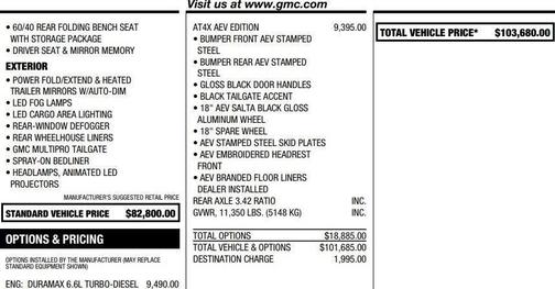2024 GMC Sierra 2500 AT4X