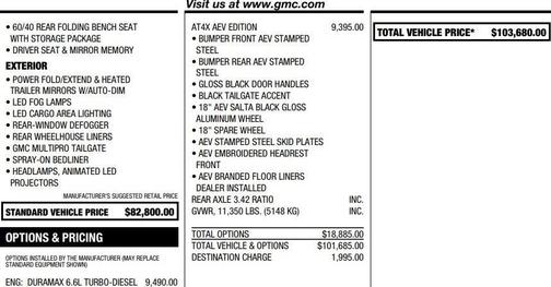 2024 GMC Sierra 2500 AT4X