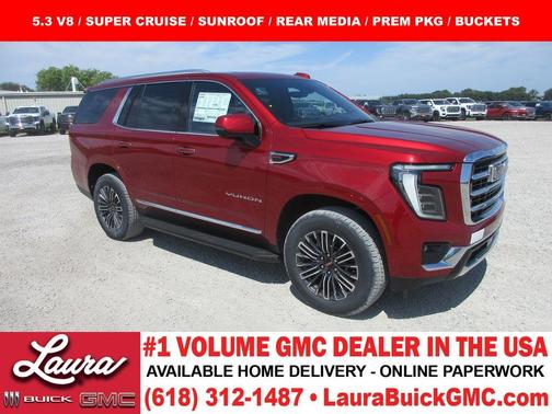 Volcanic Red 2026 GMC Yukon Elevation