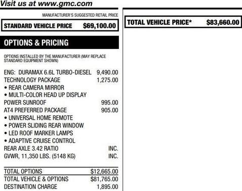 2024 GMC Sierra 2500 AT4
