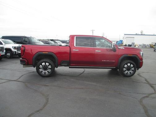 Volcanic Red 2024 GMC Sierra 2500 Denali