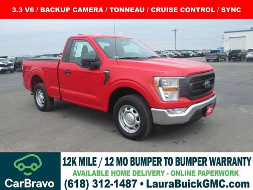 Race Red 2021 Ford F-150 XL