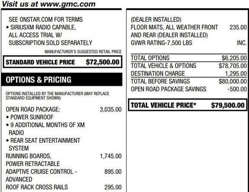 2020 GMC Yukon XL Denali