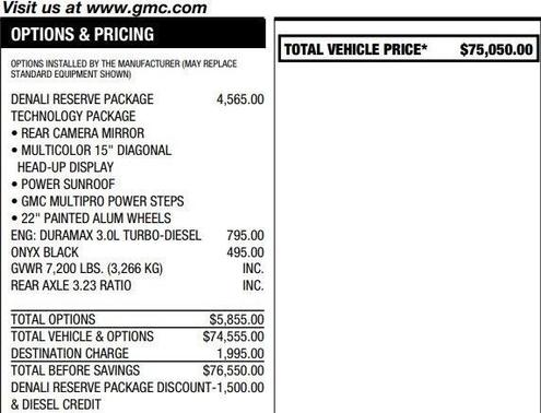 2025 GMC Sierra 1500 Denali