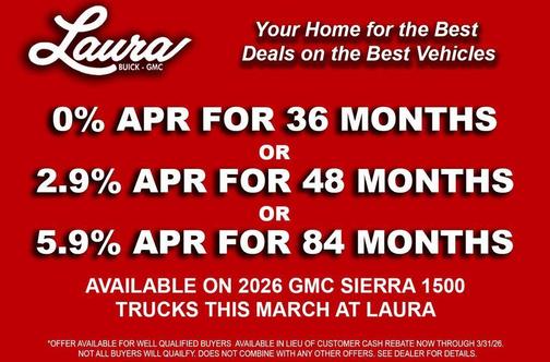 2026 GMC Sierra 1500 AT4X