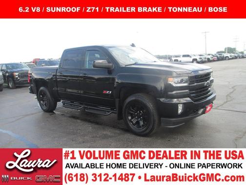 Black 2017 Chevrolet Silverado 1500 LTZ