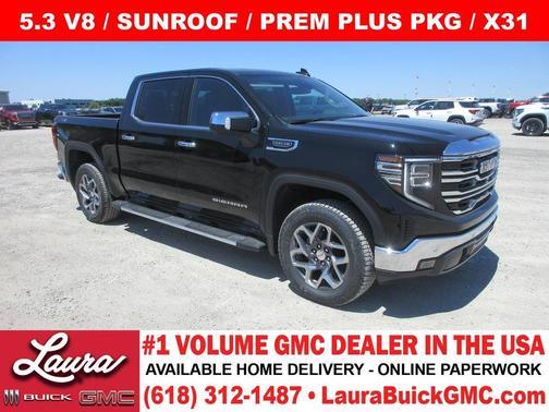 Onyx Black 2026 GMC Sierra 1500 SLT