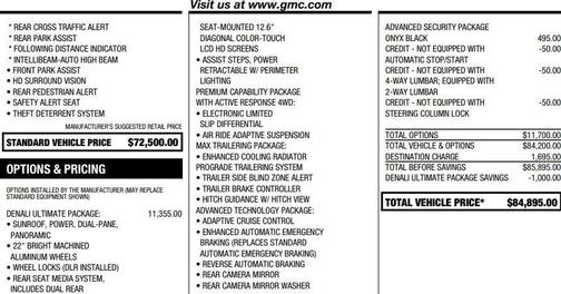 2022 GMC Yukon Denali