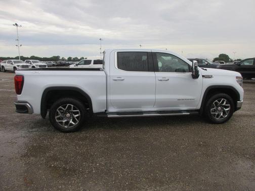 Glacier White 2026 GMC Sierra 1500 SLT