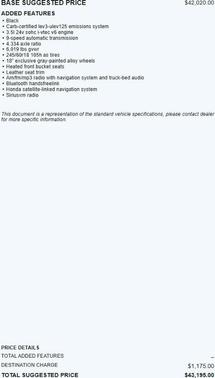 2020 Honda Ridgeline RTL-E