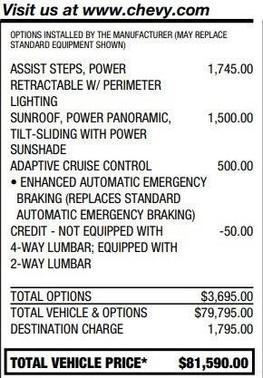 2023 Chevrolet Tahoe High Country