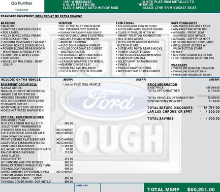 2016 Ford F-150 Lariat