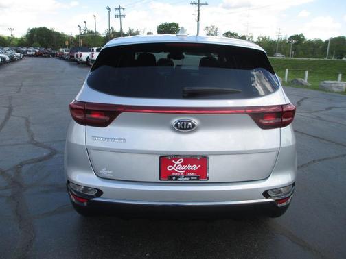 Sparkling Silver 2020 Kia Sportage LX