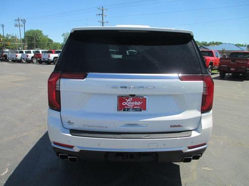 White Frost Tri-Coat 2025 GMC Yukon Denali