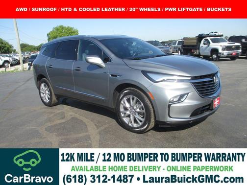 Moonstone Gray Metallic 2024 Buick Enclave Premium