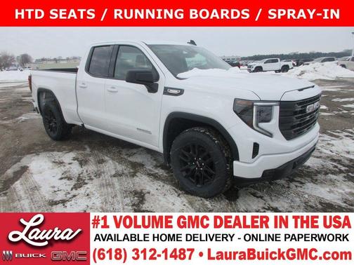 Summit White 2026 GMC Sierra 1500 Elevation