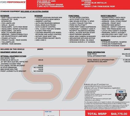 2022 Ford Edge ST