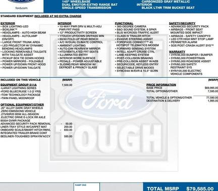 2023 Ford F-150 Lightning LARIAT