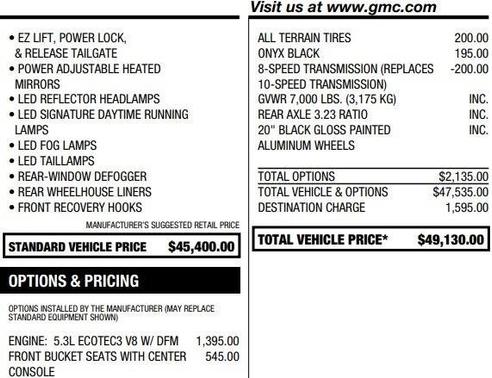2021 GMC Sierra 1500 Elevation