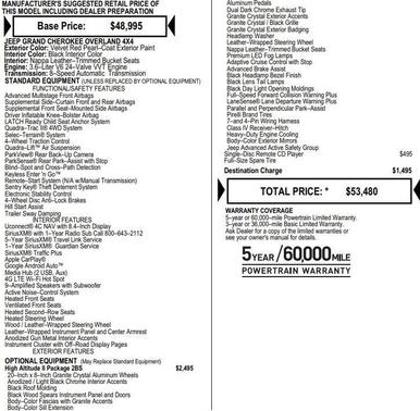 2019 Jeep Grand Cherokee Altitude