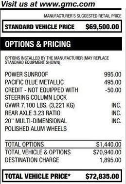 2023 GMC Sierra 1500 Denali