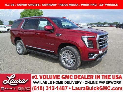 Volcanic Red 2026 GMC Yukon Elevation