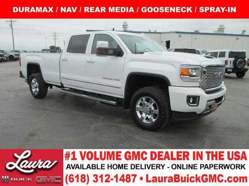Summit White 2017 GMC Sierra 3500 Denali
