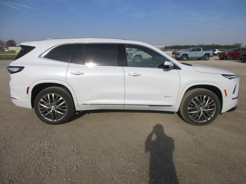 White Tri-Coat 2026 Buick Enclave Avenir