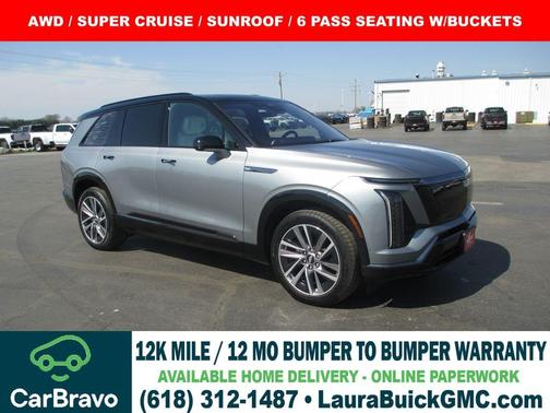 Silver Metallic 2026 Cadillac VISTIQ Sport