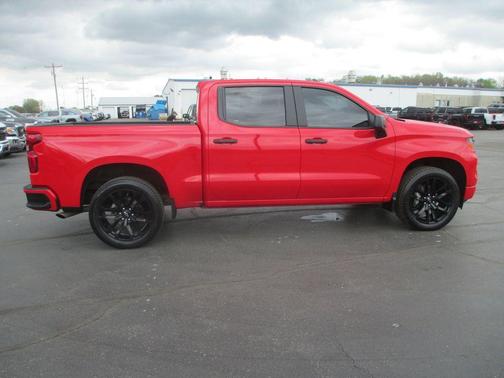 Red 2022 Chevrolet Silverado 1500 Custom