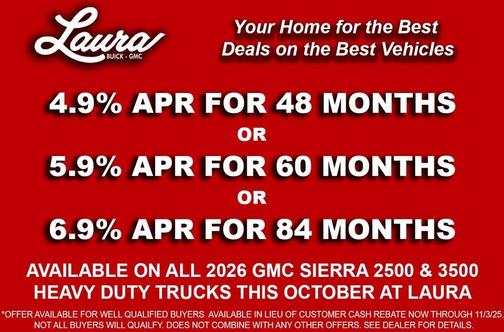 2026 GMC Sierra 3500 Denali