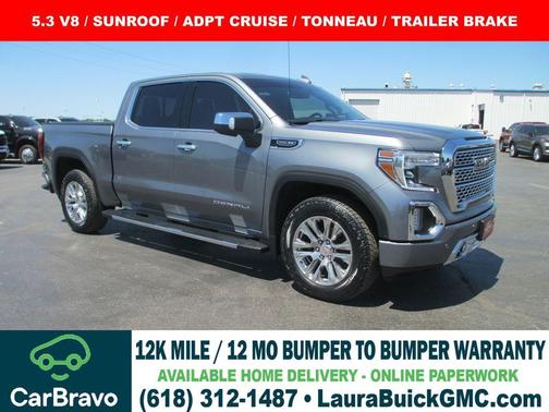 Satin Steel Metallic 2021 GMC Sierra 1500 Denali