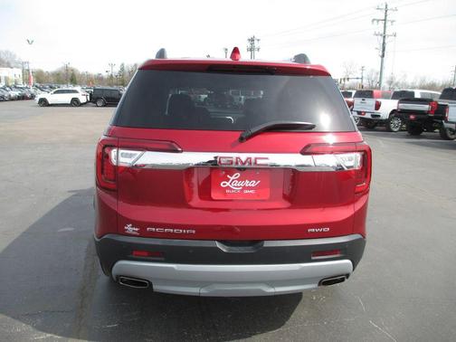 Volcanic Red 2023 GMC Acadia SLT